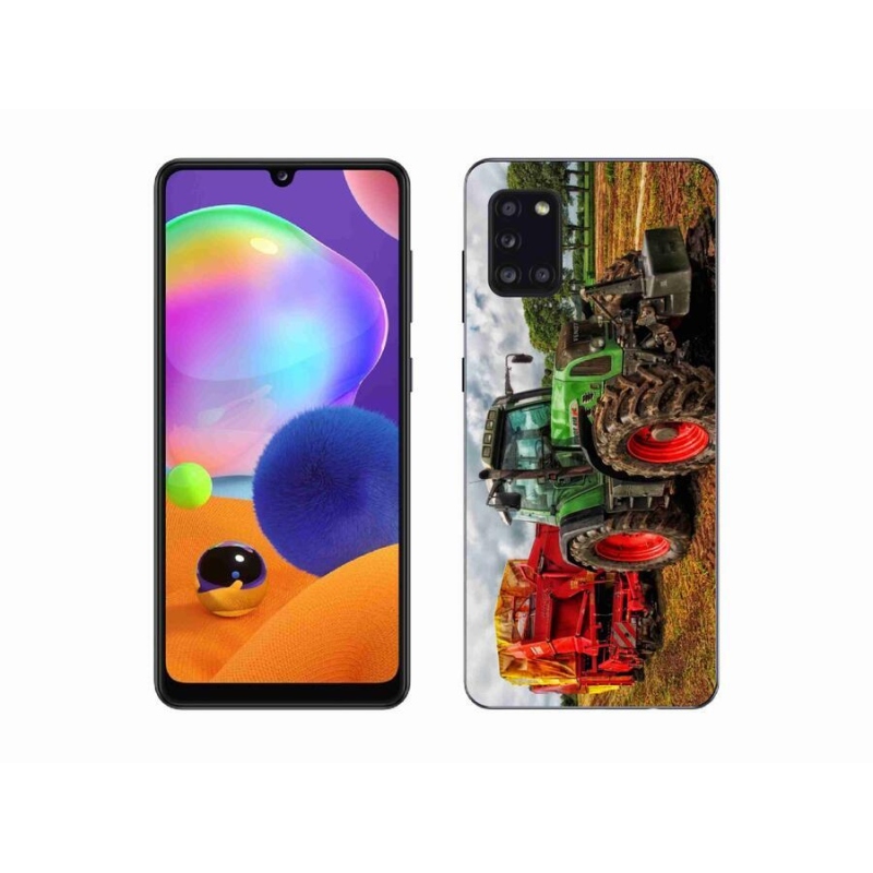 Gelový kryt mmCase na mobil Samsung Galaxy A31 - traktor 4