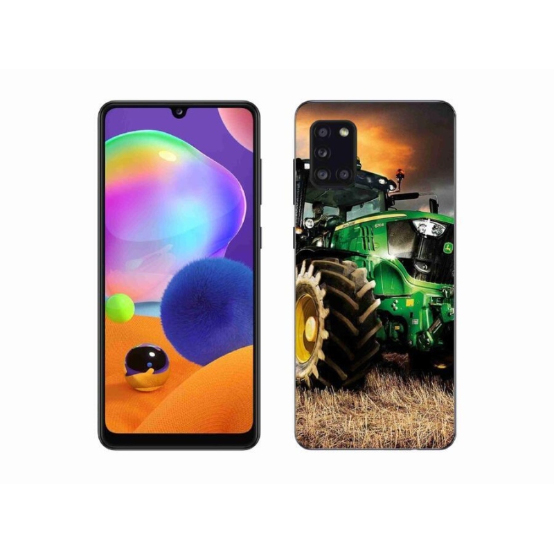 Gelový kryt mmCase na mobil Samsung Galaxy A31 - traktor