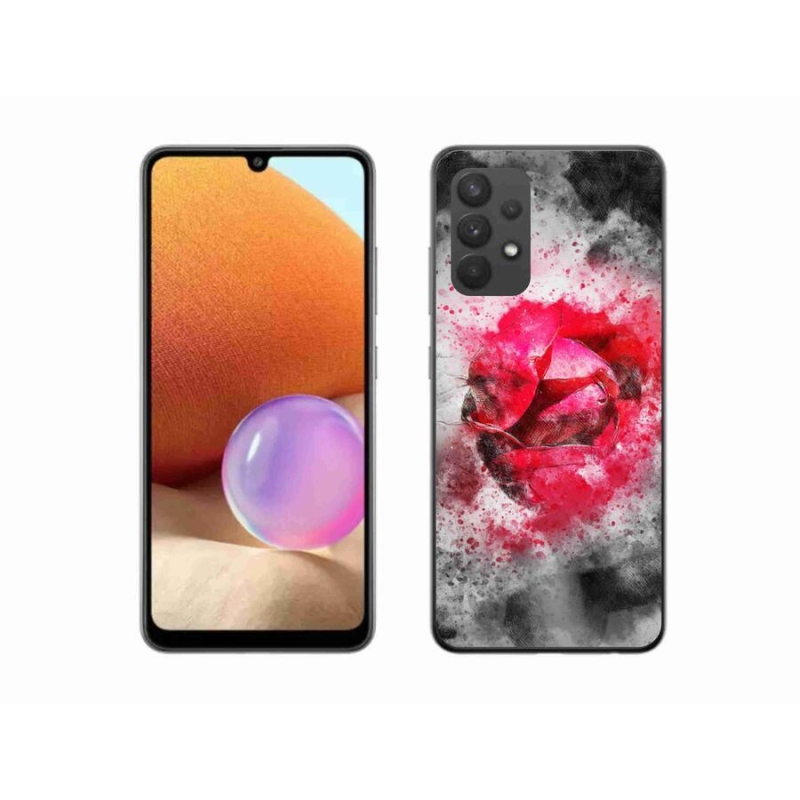 Gelový kryt mmCase na mobil Samsung Galaxy A32 4G - abstrakt 9