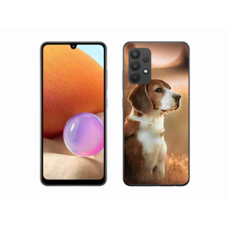 Gelový kryt mmCase na mobil Samsung Galaxy A32 4G - bígl