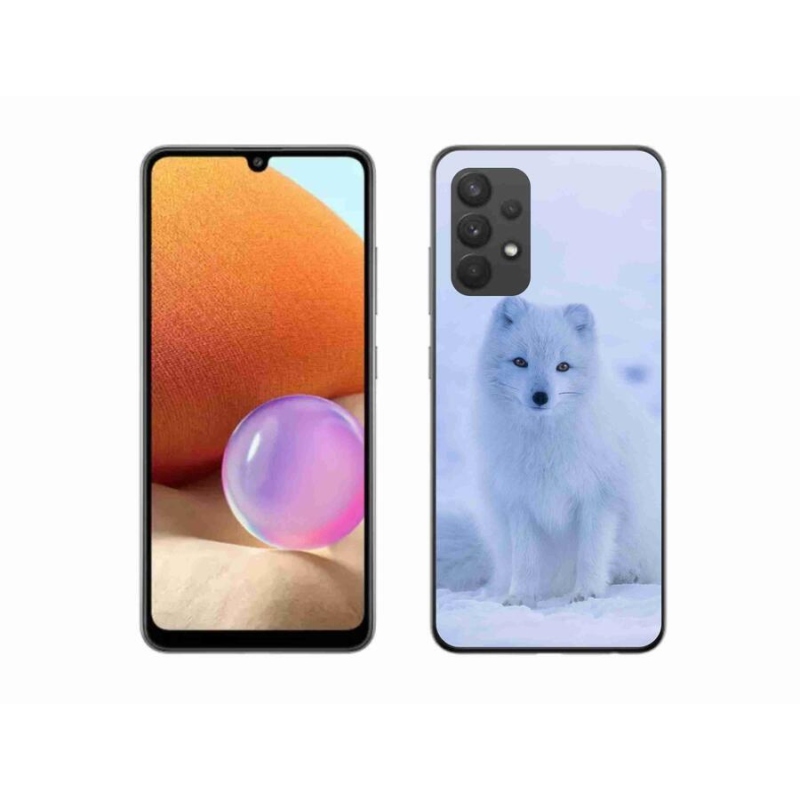 Gelový kryt mmCase na mobil Samsung Galaxy A32 4G - polární liška