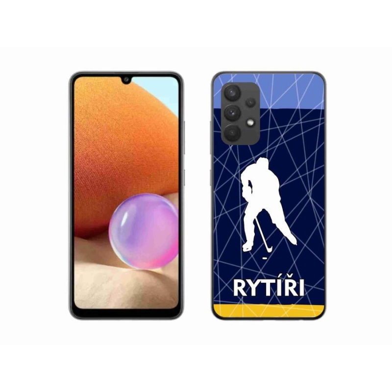 Gelový kryt mmCase na mobil Samsung Galaxy A32 4G - Rytíři