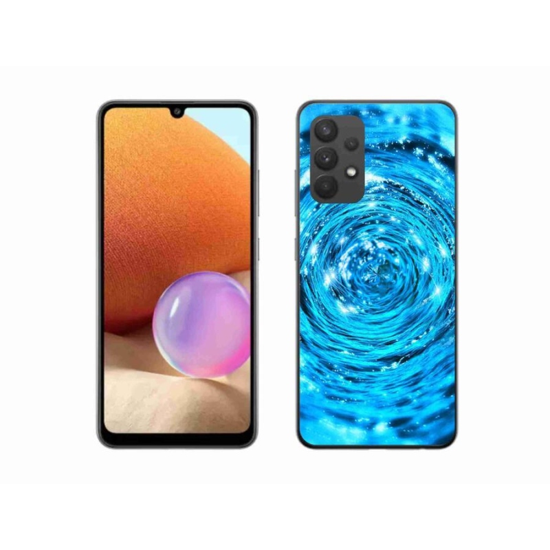 Gelový kryt mmCase na mobil Samsung Galaxy A32 4G - vodní vír