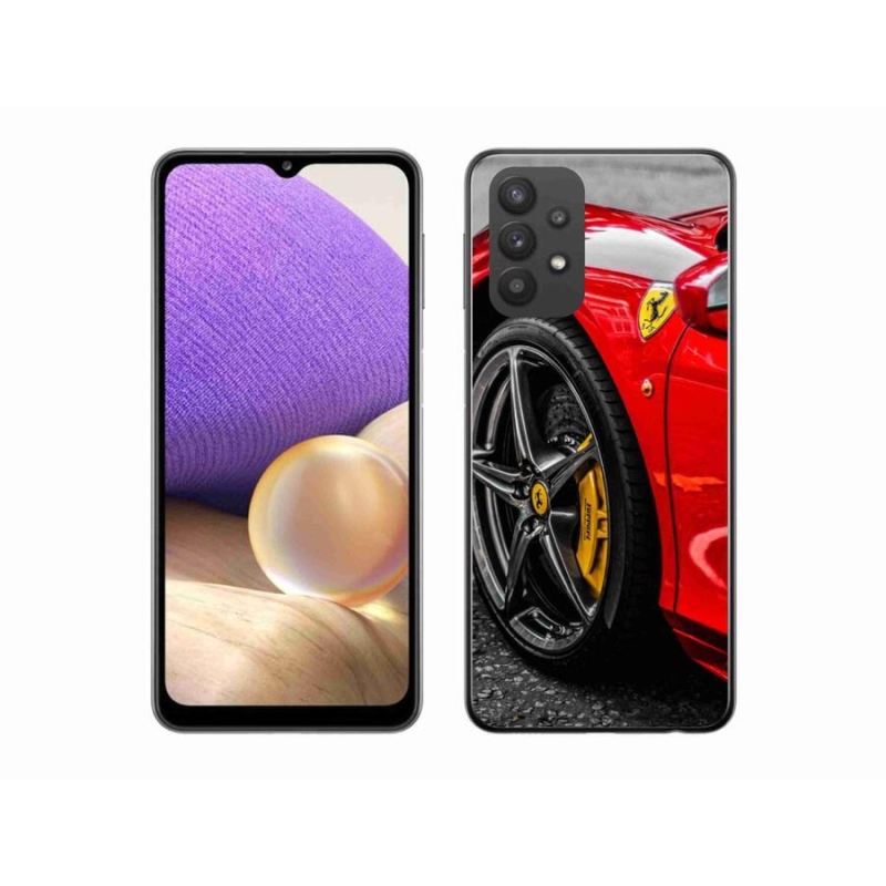 Gelový kryt mmCase na mobil Samsung Galaxy A32 5G - auto 1