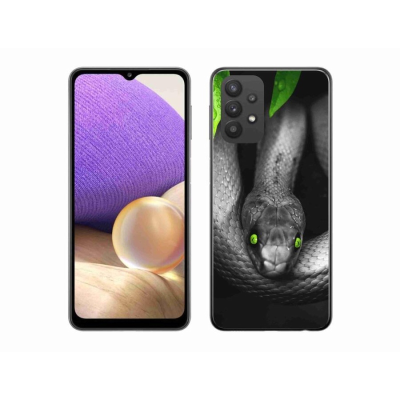 Gelový kryt mmCase na mobil Samsung Galaxy A32 5G - had