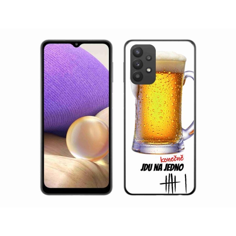 Gelový kryt mmCase na mobil Samsung Galaxy A32 5G - jdu na jedno