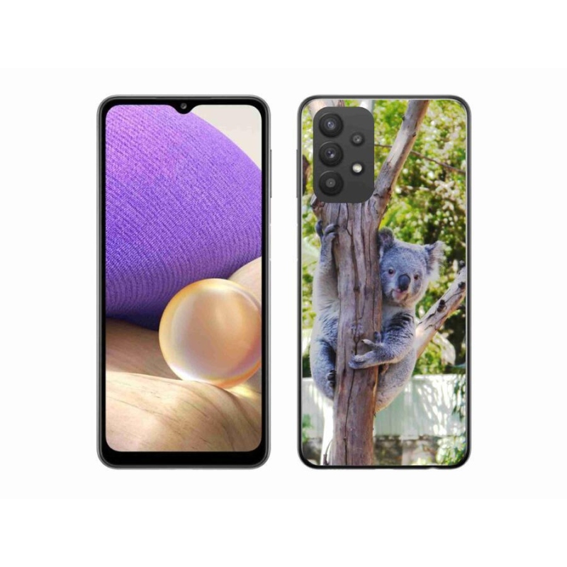 Gelový kryt mmCase na mobil Samsung Galaxy A32 5G - koala