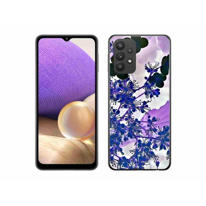 Gelový kryt mmCase na mobil Samsung Galaxy A32 5G - květ hortenzie