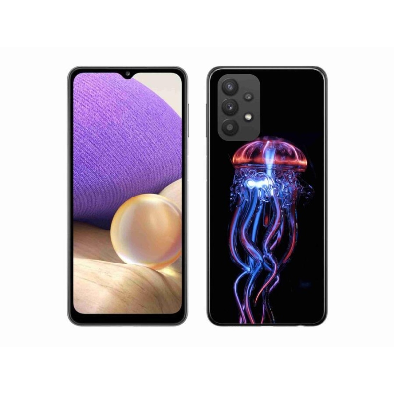 Gelový kryt mmCase na mobil Samsung Galaxy A32 5G - medúza