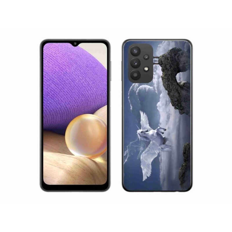 Gelový kryt mmCase na mobil Samsung Galaxy A32 5G - pegas