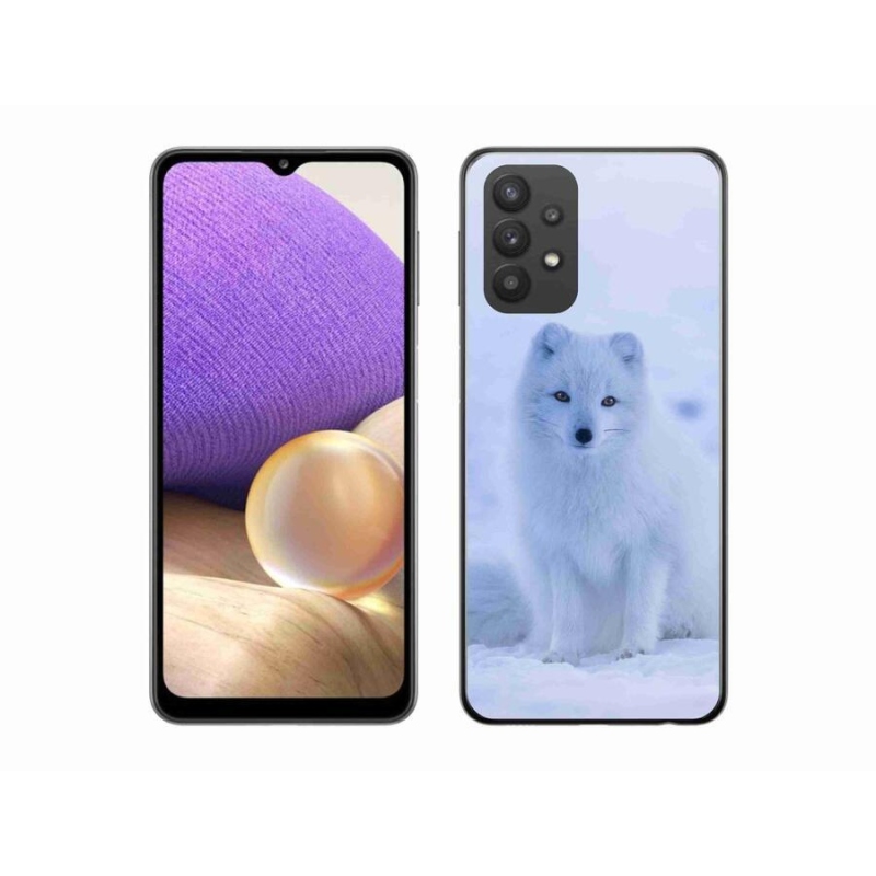 Gelový kryt mmCase na mobil Samsung Galaxy A32 5G - polární liška