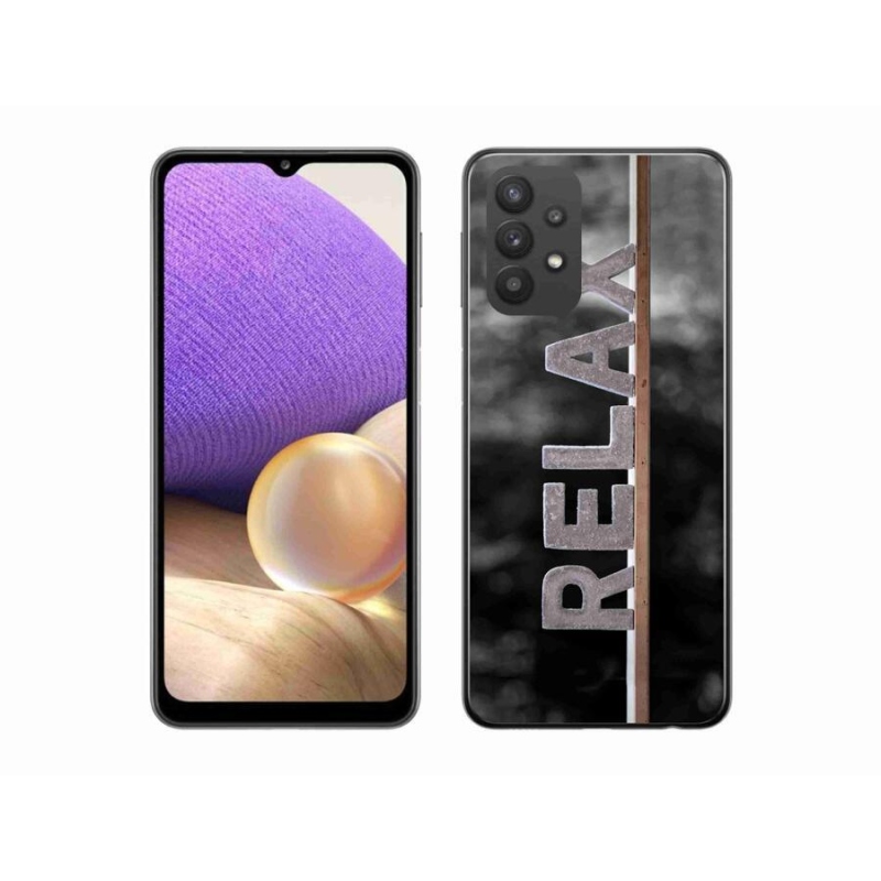 Gelový kryt mmCase na mobil Samsung Galaxy A32 5G - relax 1