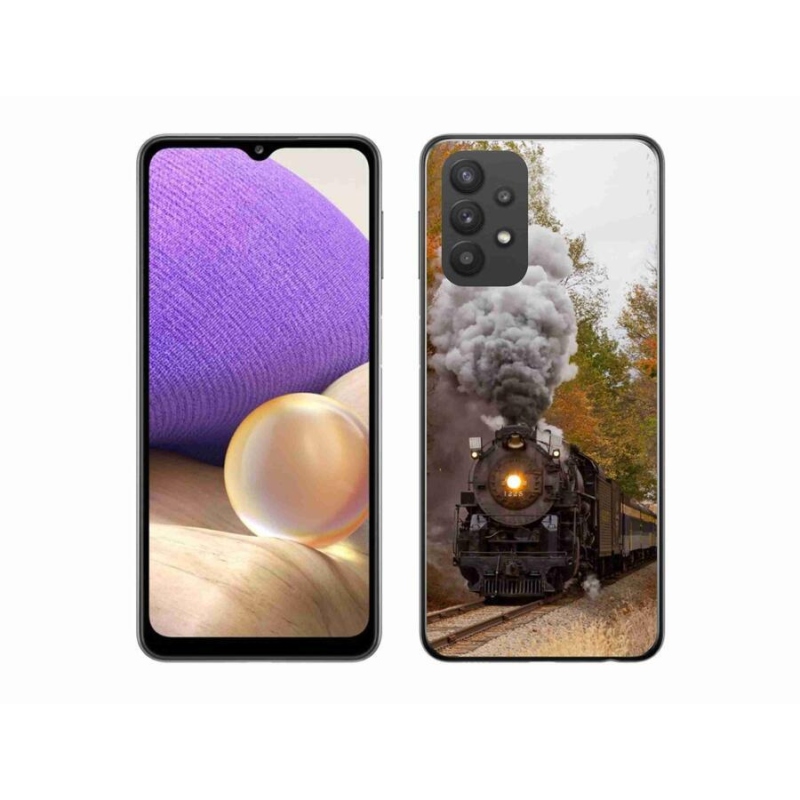 Gelový kryt mmCase na mobil Samsung Galaxy A32 5G - vlak 1