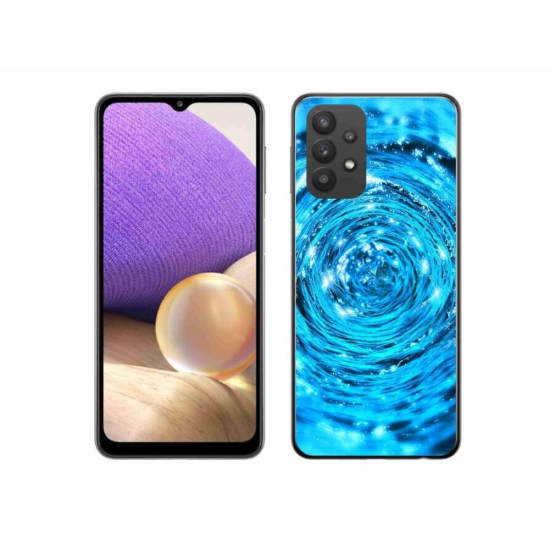 Gelový kryt mmCase na mobil Samsung Galaxy A32 5G - vodní vír