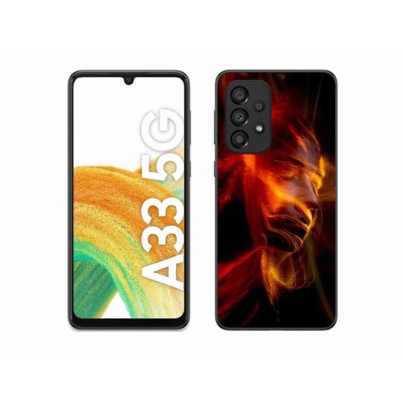 Gelový kryt mmCase na mobil Samsung Galaxy A33 5G - abstrakt 18