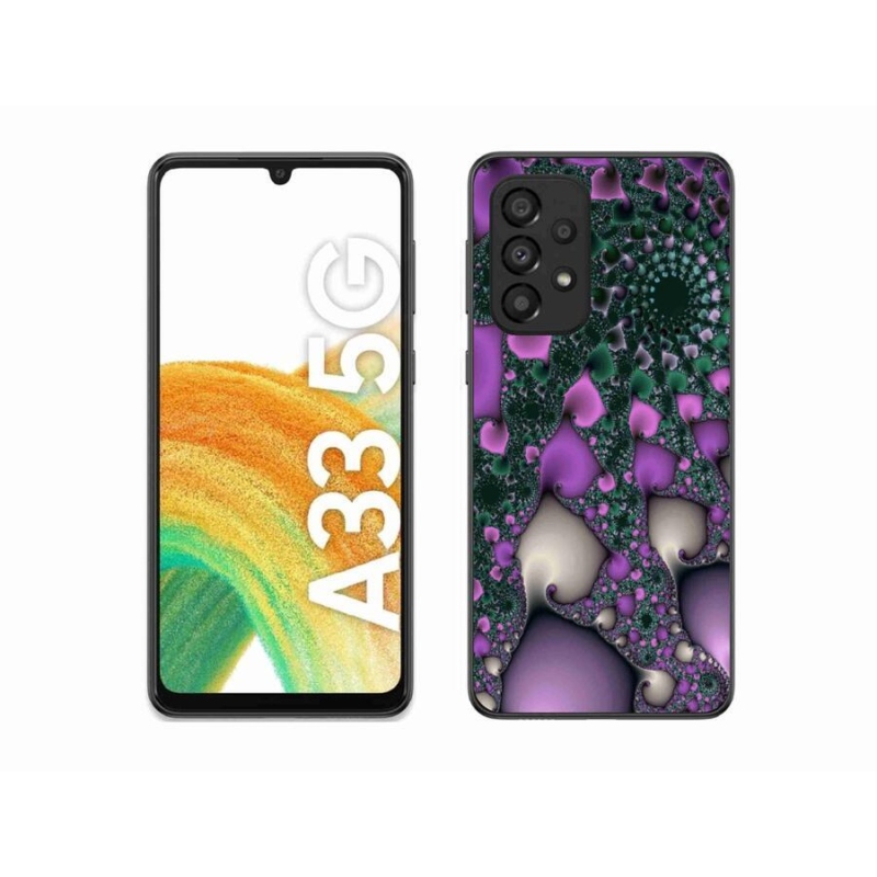 Gelový kryt mmCase na mobil Samsung Galaxy A33 5G - abstrakt 7