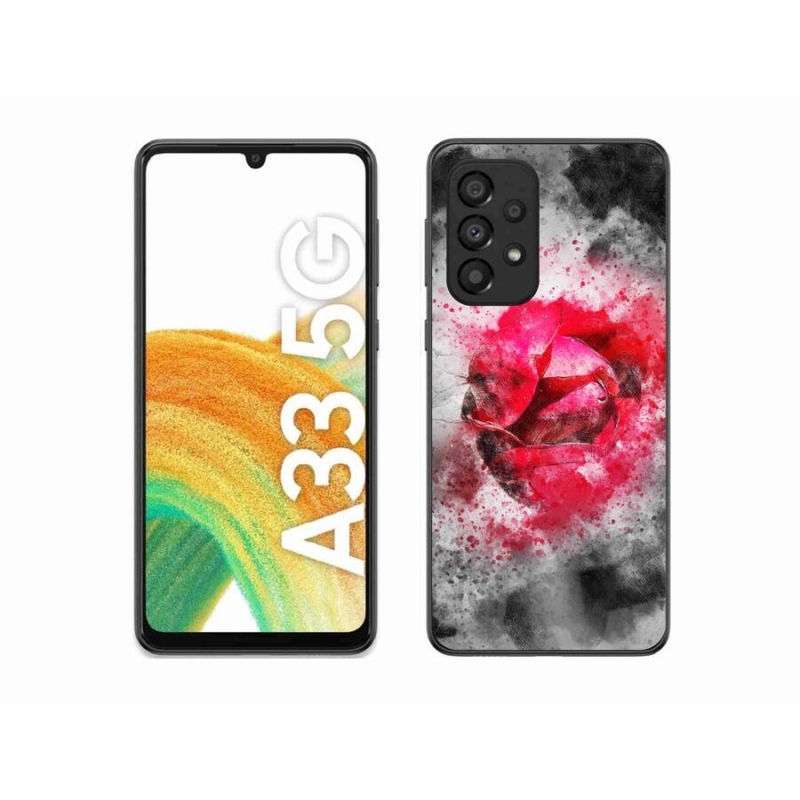 Gelový kryt mmCase na mobil Samsung Galaxy A33 5G - abstrakt 9