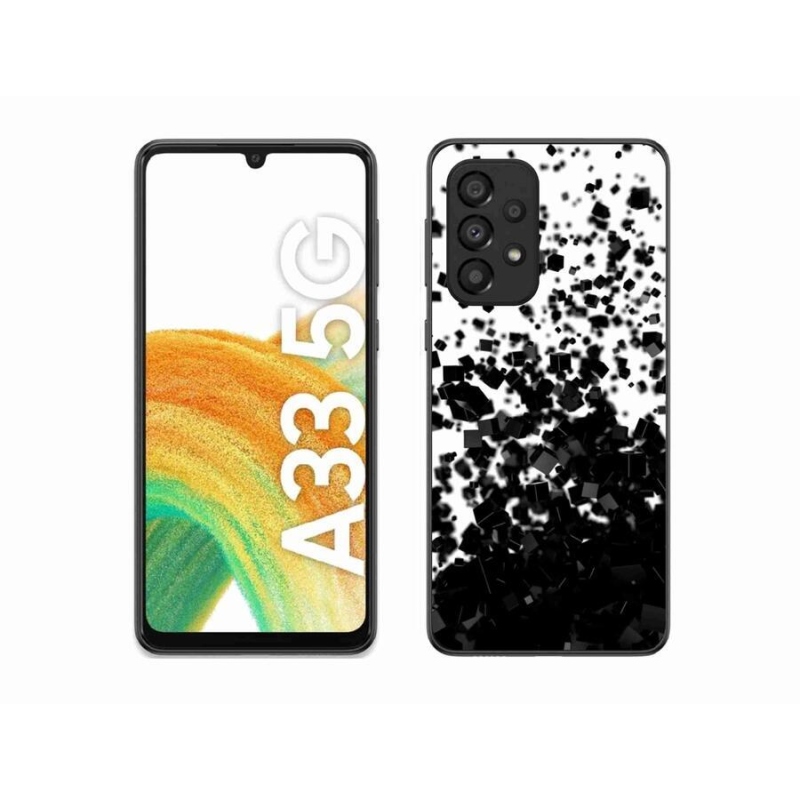 Gelový kryt mmCase na mobil Samsung Galaxy A33 5G - abstraktní vzor 1