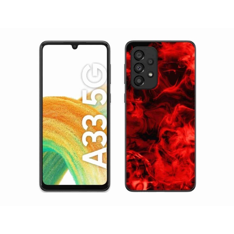 Gelový kryt mmCase na mobil Samsung Galaxy A33 5G - abstraktní vzor 11