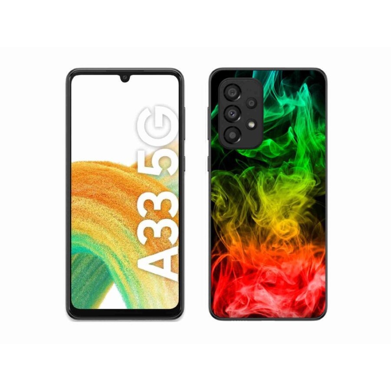 Gelový kryt mmCase na mobil Samsung Galaxy A33 5G - abstraktní vzor 7