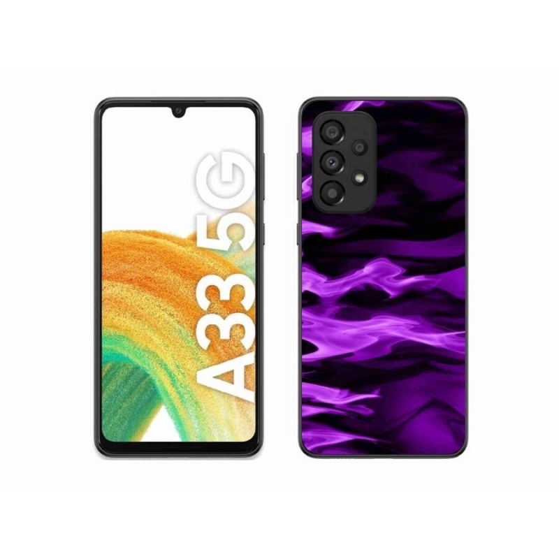 Gelový kryt mmCase na mobil Samsung Galaxy A33 5G - abstraktní vzor 9
