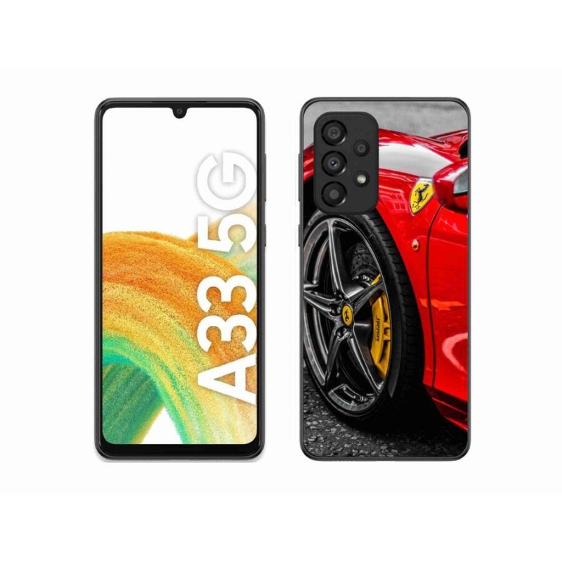 Gelový kryt mmCase na mobil Samsung Galaxy A33 5G - auto 1