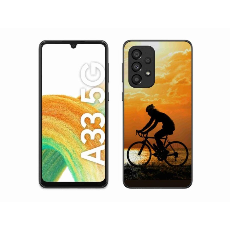 Gelový kryt mmCase na mobil Samsung Galaxy A33 5G - cyklovýlet