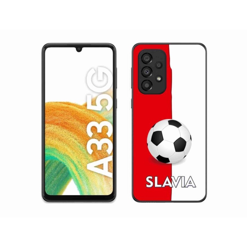 Gelový kryt mmCase na mobil Samsung Galaxy A33 5G - fotbal 2
