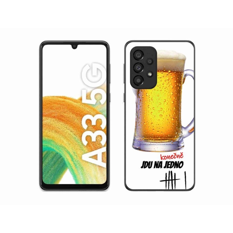 Gelový kryt mmCase na mobil Samsung Galaxy A33 5G - jdu na jedno