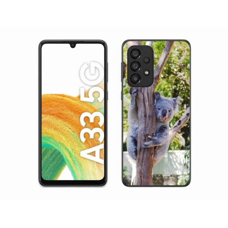 Gelový kryt mmCase na mobil Samsung Galaxy A33 5G - koala