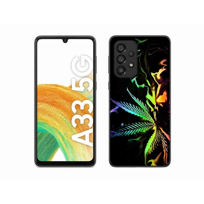 Gelový kryt mmCase na mobil Samsung Galaxy A33 5G - konopí 2
