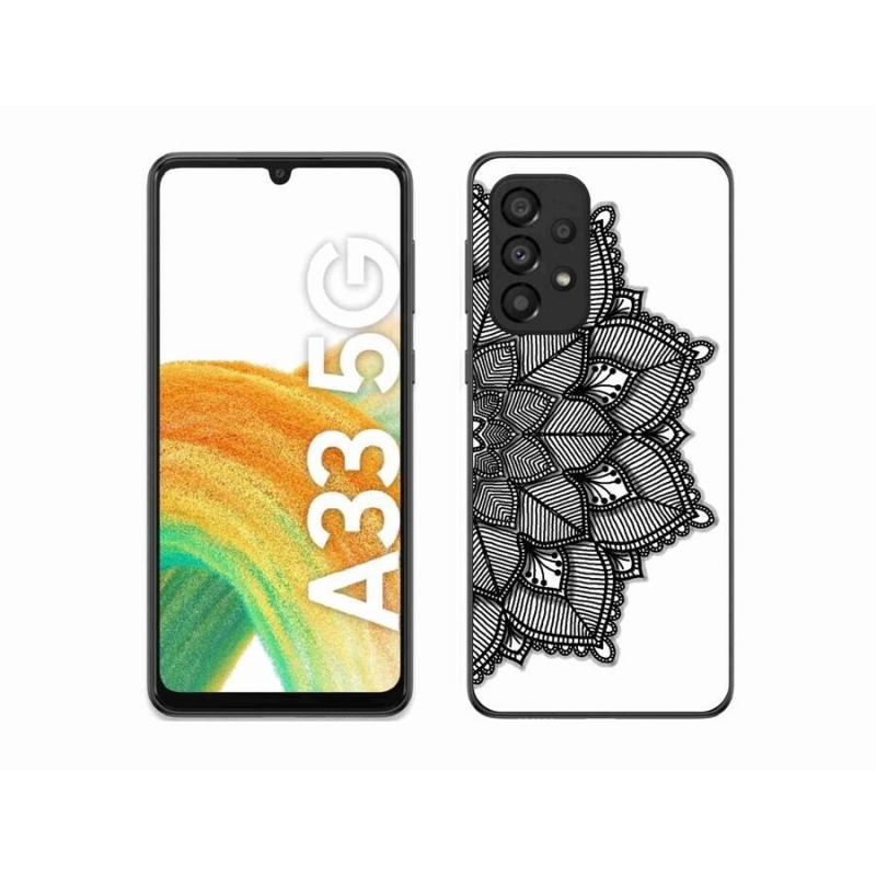 Gelový kryt mmCase na mobil Samsung Galaxy A33 5G - mandala