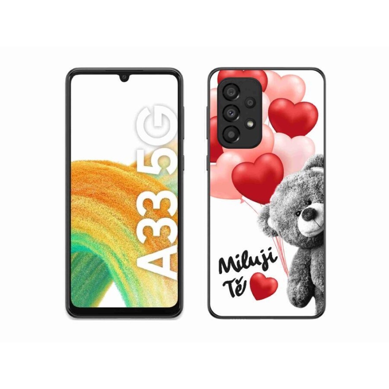 Gelový kryt mmCase na mobil Samsung Galaxy A33 5G - miluji Tě