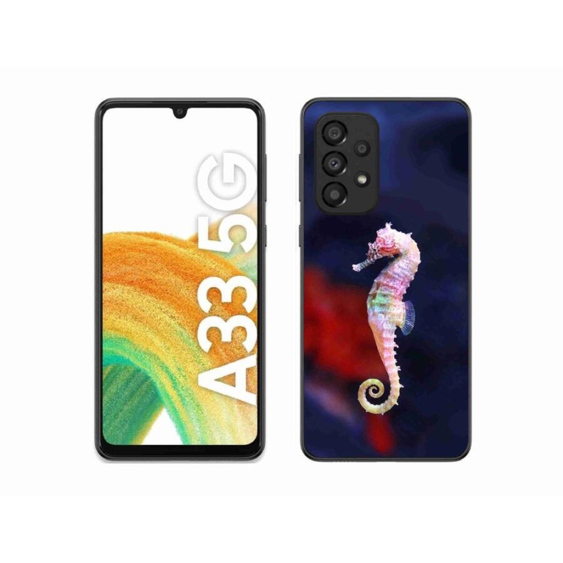 Gelový kryt mmCase na mobil Samsung Galaxy A33 5G - mořský koník