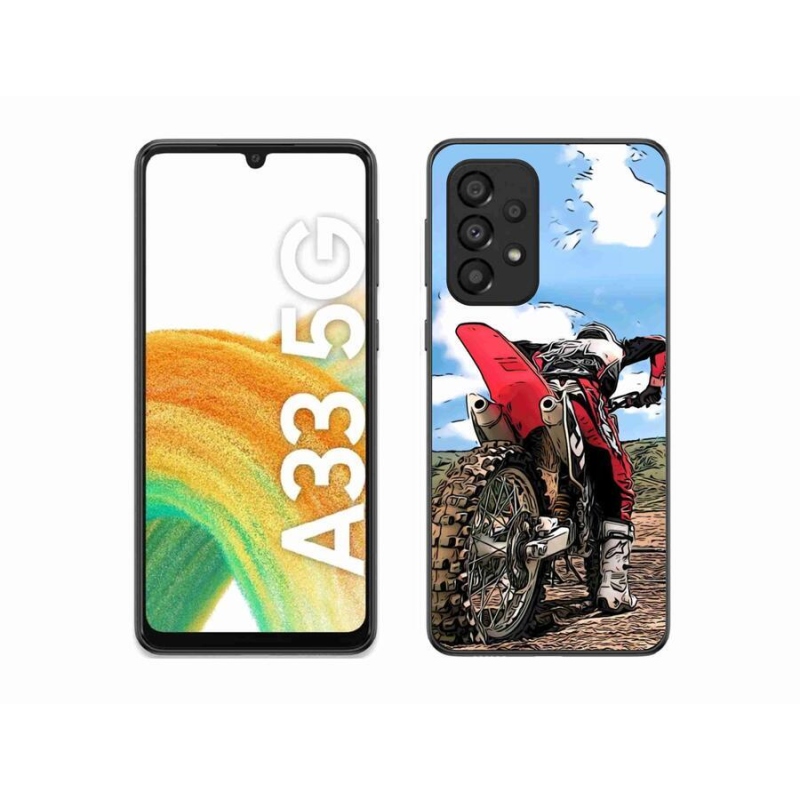 Gelový kryt mmCase na mobil Samsung Galaxy A33 5G - moto