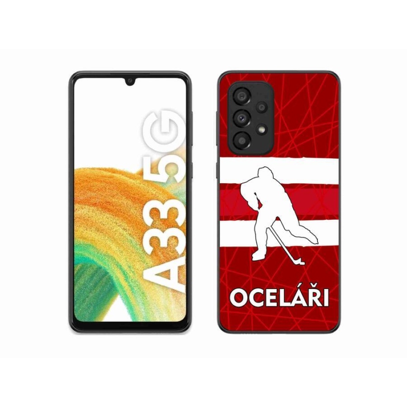 Gelový kryt mmCase na mobil Samsung Galaxy A33 5G - Oceláři
