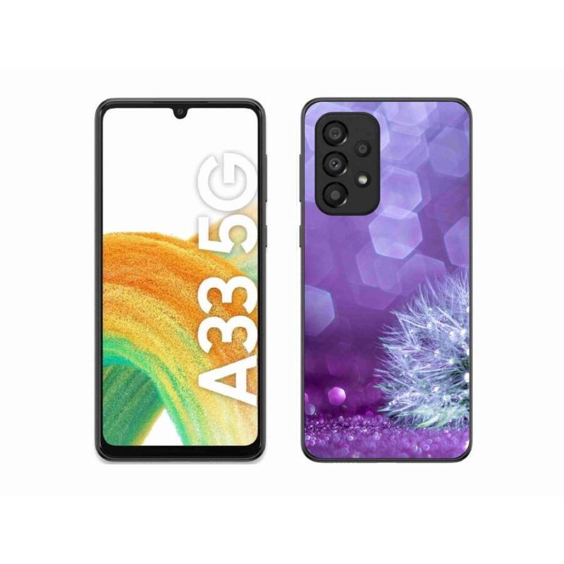 Gelový kryt mmCase na mobil Samsung Galaxy A33 5G - odkvetlá pampeliška 2