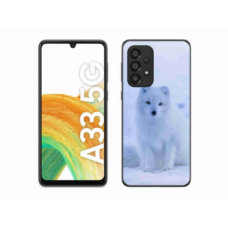 Gelový kryt mmCase na mobil Samsung Galaxy A33 5G - polární liška