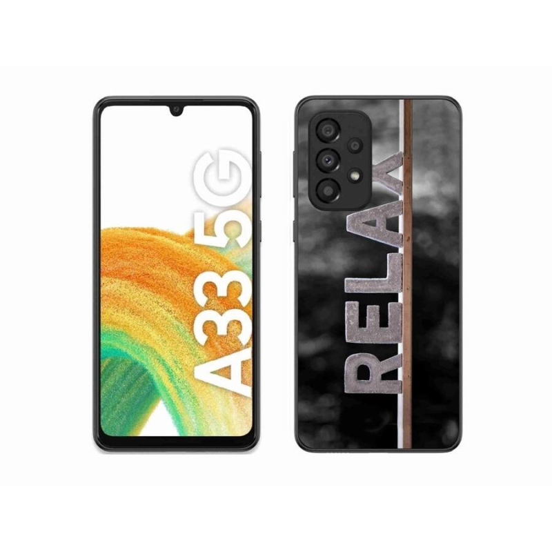 Gelový kryt mmCase na mobil Samsung Galaxy A33 5G - relax 1