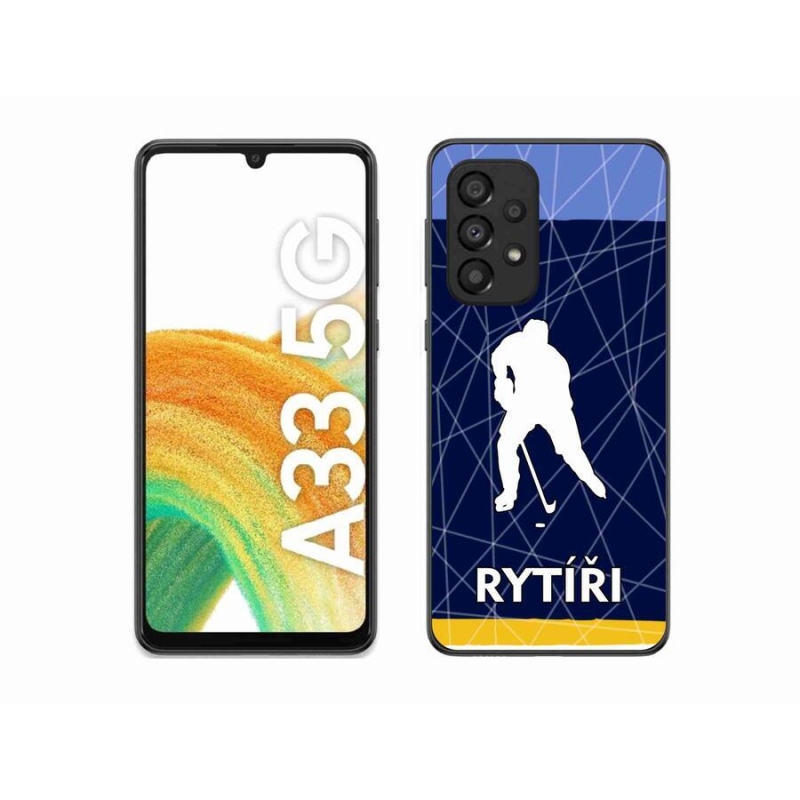 Gelový kryt mmCase na mobil Samsung Galaxy A33 5G - Rytíři
