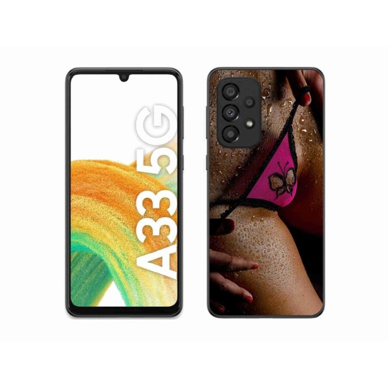 Gelový kryt mmCase na mobil Samsung Galaxy A33 5G - sexy žena