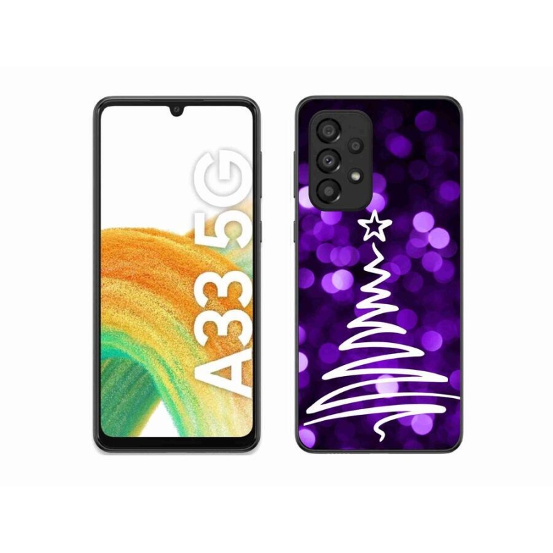 Gelový kryt mmCase na mobil Samsung Galaxy A33 5G - stromek