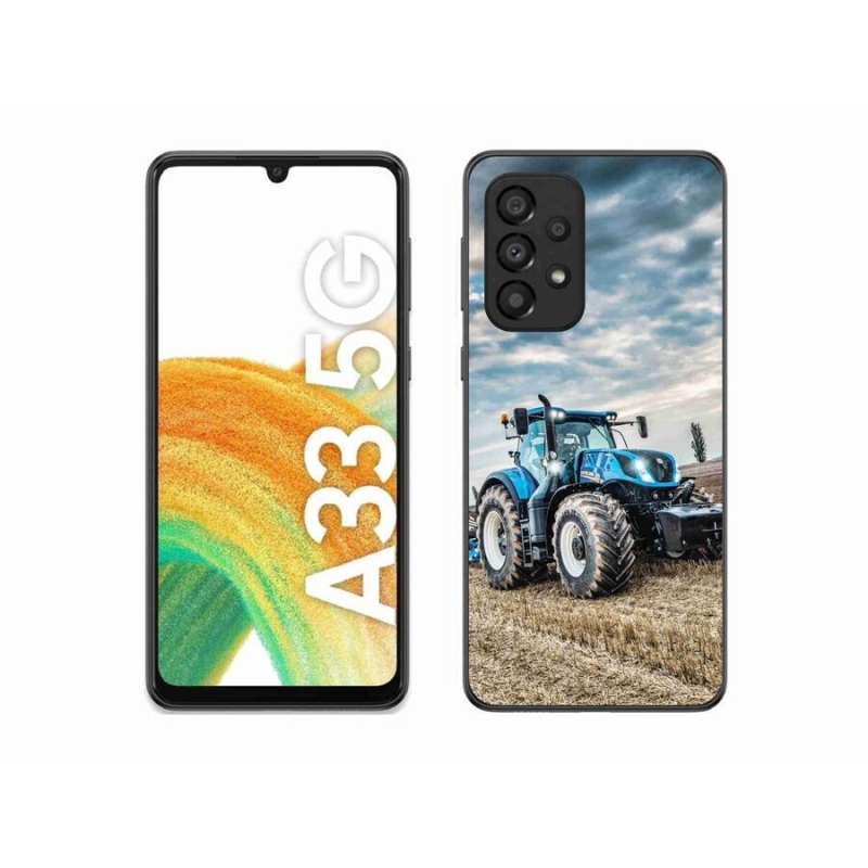 Gelový kryt mmCase na mobil Samsung Galaxy A33 5G - traktor 2