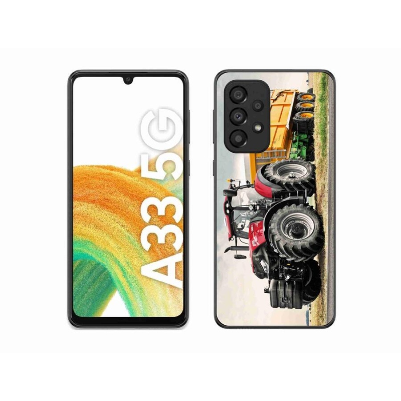 Gelový kryt mmCase na mobil Samsung Galaxy A33 5G - traktor 3