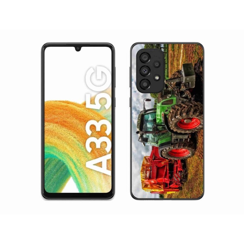 Gelový kryt mmCase na mobil Samsung Galaxy A33 5G - traktor 4
