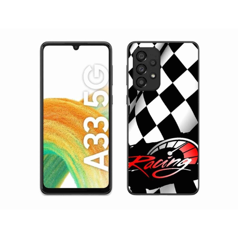 Gelový kryt mmCase na mobil Samsung Galaxy A33 5G - závodění