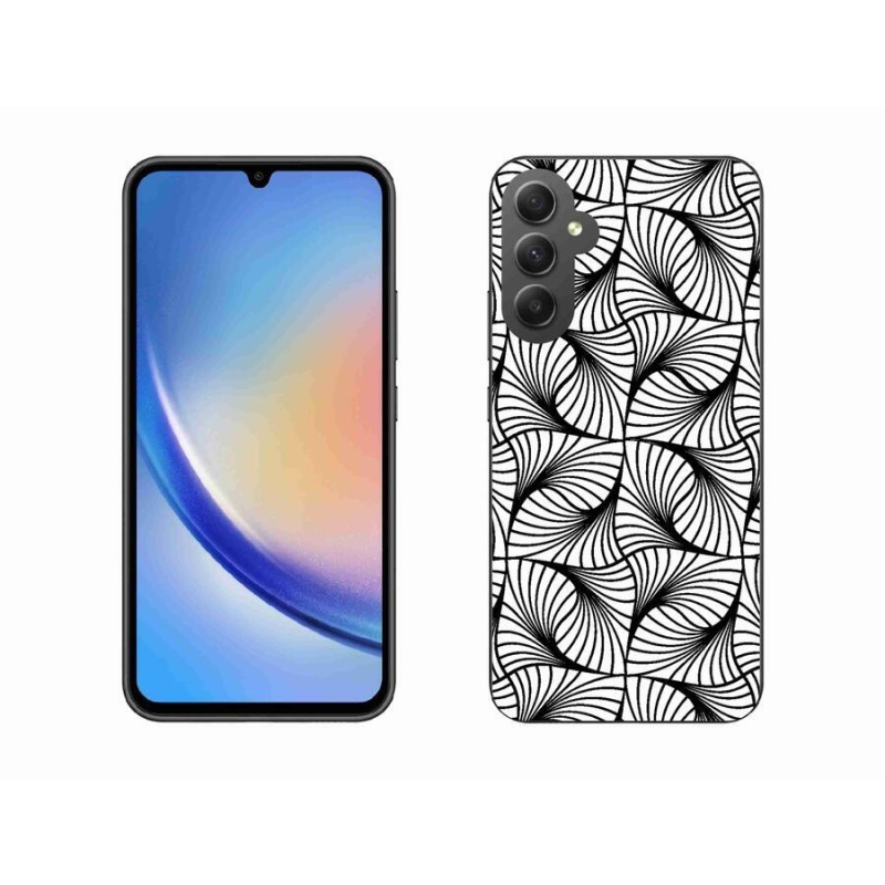 Gelový kryt mmCase na mobil Samsung Galaxy A34 5G - abstrakt 11