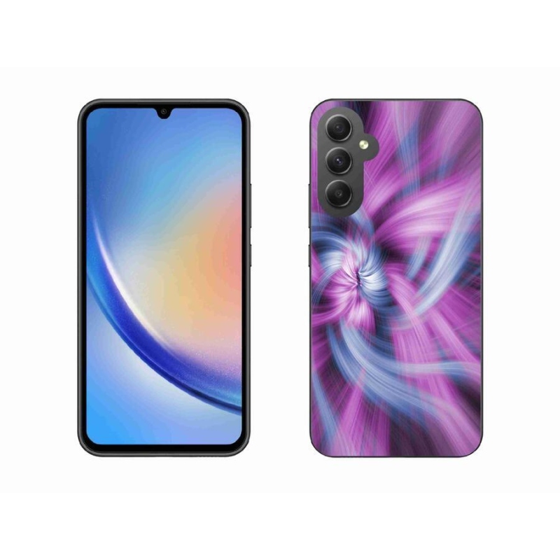 Gelový kryt mmCase na mobil Samsung Galaxy A34 5G - abstrakt 12