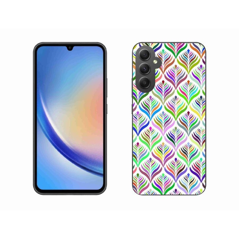 Gelový kryt mmCase na mobil Samsung Galaxy A34 5G - abstrakt 15