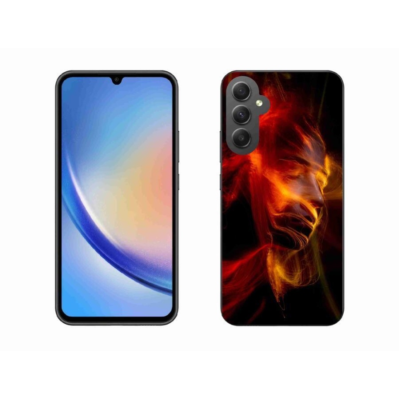 Gelový kryt mmCase na mobil Samsung Galaxy A34 5G - abstrakt 18